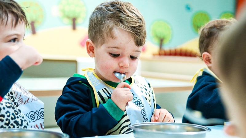 Carta de um bebê de seis meses sobre sua introdução alimentar
