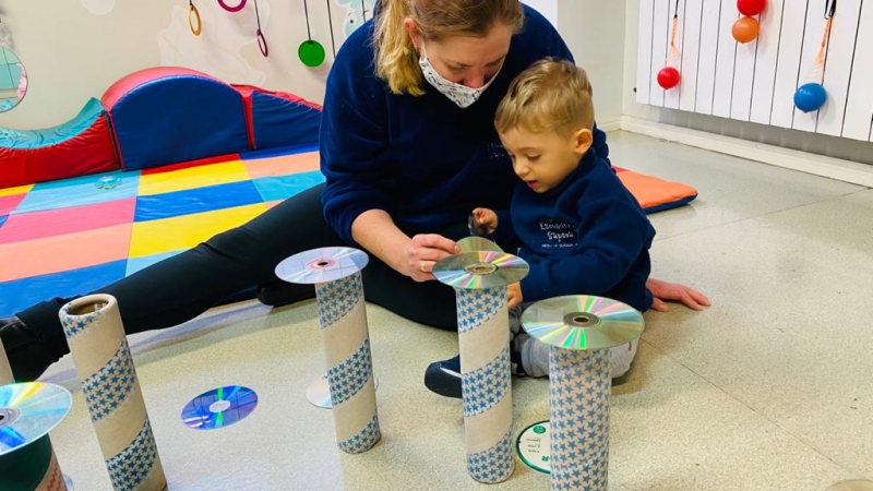 Um dia com o berçário